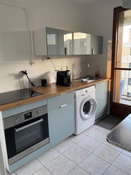 Appart T3 Proche Metro -Draps Et Serviettes Inclus Marseilles Buitenkant foto